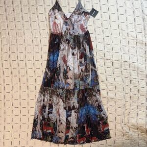 Duncan Unicorns Sheer Midaxi Dress